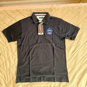 Duca Blanca Black Polo Shirt